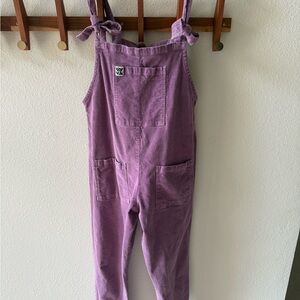 Lucy & Yak Lavender overall dungarees